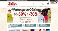 Desktop Screenshot of lilalilou.com